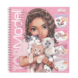Create Your Topmodel Kitty Coloring Book