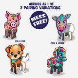 Brainstorm Create N Colour Farm Friends