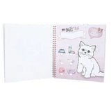 Create Your Topmodel Kitty Coloring Book