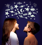 Brainstorm Cosmic Glow Galaxy