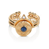 Buy Newbridge Silverware All Seeing Evil Eye Stacking Rings - Salmons Gifts, Ballinasloe, Galway, Ireland