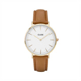 Buy Cluse La Boheme Caramel Leather Watch online - Salmons Gifts, Ballinasloe, Galway, Ireland