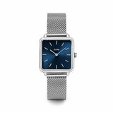 Buy Cluse La Tétragone Mesh Blue, Silver Colour watch online - Salmons Gifts, Ballinasloe, Galway, Ireland