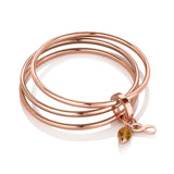 Triple Birthstone Bangle