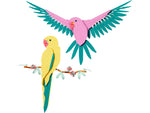 LEGO Macaw Parrots The Faun Collection 31211