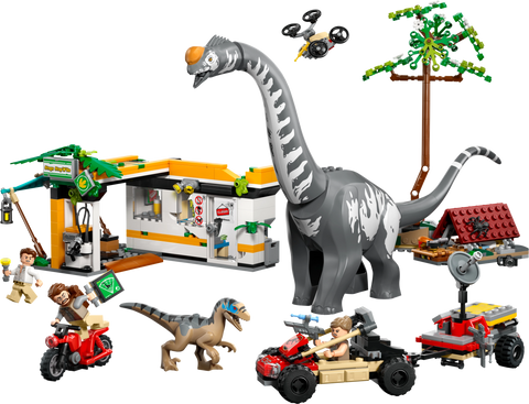 LEGO Raptor & Titanosaurus Tracking Mission 76973