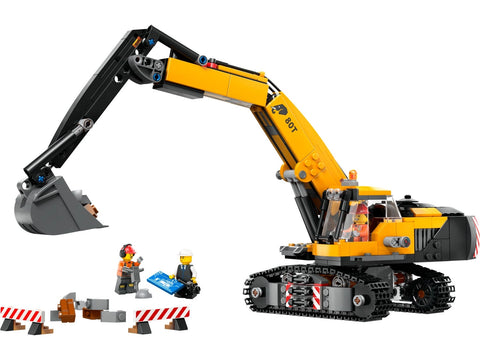 LEGO City Yellow Construction Excavator