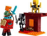 LEGO Minecraft Nether Lava Battle