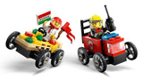 LEGO City Pizza V Fire Truck 60458