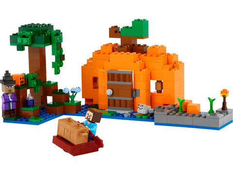 LEGO Minecraft Pumpkin Farm