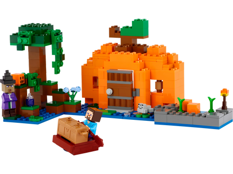 LEGO Minecraft Pumpkin Farm