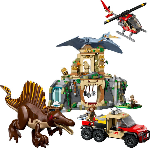 LEGO Spinosaurus & Quetzalcoatlus 76976