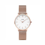 Buy Cluse Minuit Mesh White, Rose Gold Colour watch online - Salmons Gifts, Ballinasloe, Galway, Ireland