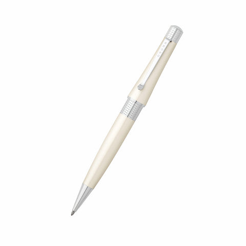 Buy Cross Beverly Pearlescent White Lacquer Ballpoint Pen online - Salmons Gifts, Ballinasloe, Galway, Ireland