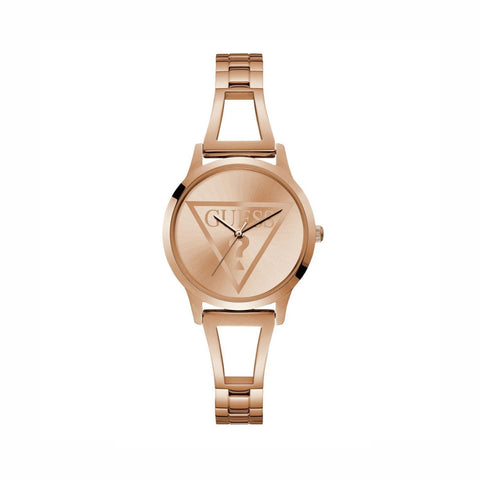 Buy Guess Ladies Analogue Watch - Rose Gold-tone Lola with Stainless Steel Strap - W1145L4 online - Salmons Gifts, Ballinasloe, Galway, Ireland