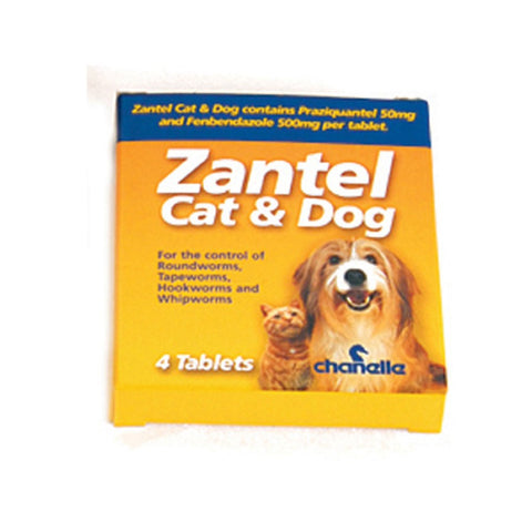 zantel cat and tog tablets
